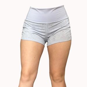 Speed Up High-Rise Lined Short 4” Silver Lilac